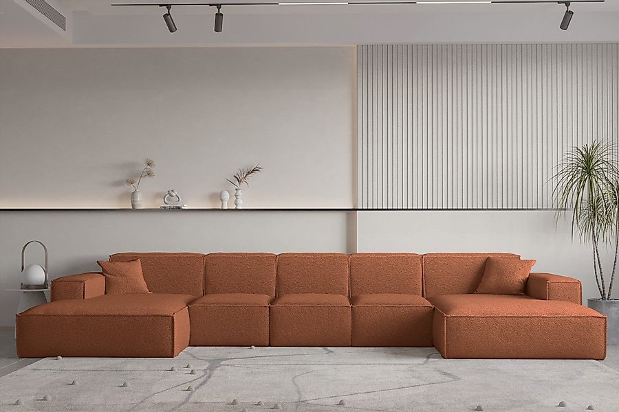 Fun Möbel Wohnlandschaft U-Form CELES PREMIUM günstig online kaufen