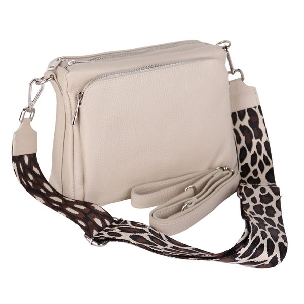 MIRROSI Umhängetasche Damen, Echtleder, Leder, Made günstig online kaufen