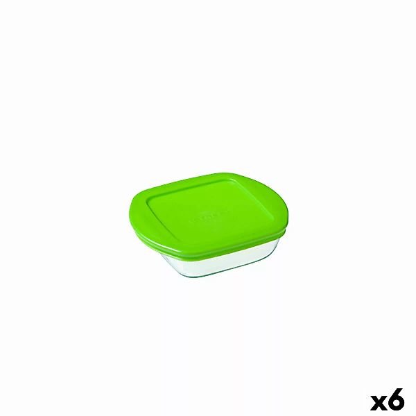 Viereckige Lunchbox Mit Deckel Pyrex Cook & Store Grün 350 Ml 14 X 12 X 4 C günstig online kaufen