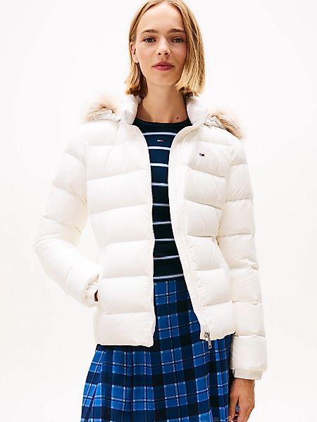 Tommy Jeans Steppjacke "TJW BASIC HOODED DOWN JACKET EXT", mit Kapuze, mit günstig online kaufen