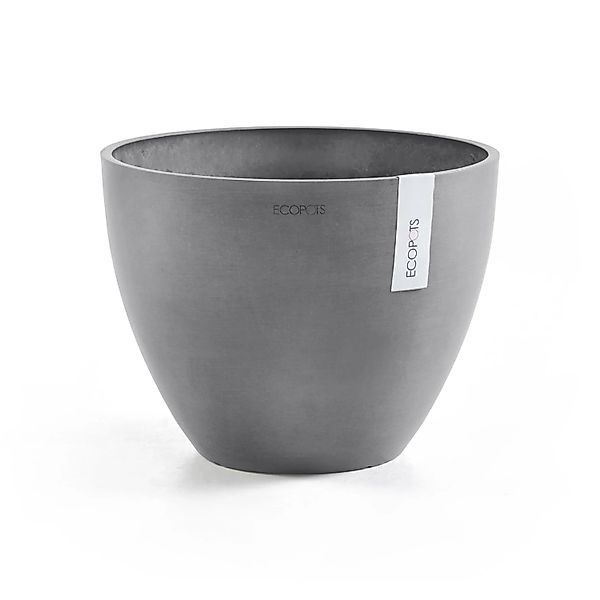 Ecopots Pflanztopf Antwerp Grau 40 cm günstig online kaufen