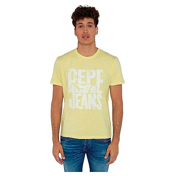 Pepe Jeans Milo Kurzärmeliges T-shirt 2XL Sorbet Lemon günstig online kaufen