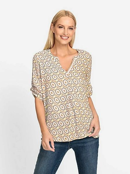 heine Klassische Bluse Druckbluse günstig online kaufen