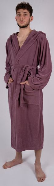 my home Herrenbademantel "Jule, ideal für Sauna & Spa, Hotelbademantel, Mor günstig online kaufen