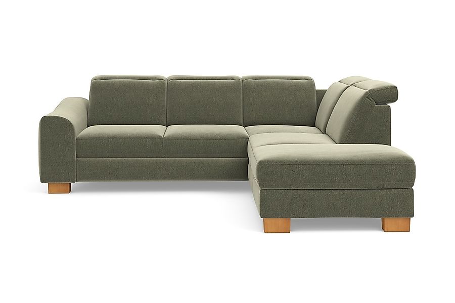 Home affaire Ecksofa »Dundee L-Form« wahlweise mit Kopfteilverstellung und günstig online kaufen