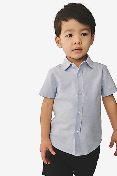 Next Kurzarmhemd Kurzärmeliges Oxford-Hemd (1-tlg) günstig online kaufen
