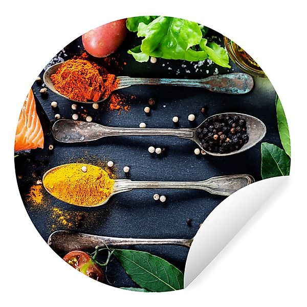 MuchoWow Wandsticker Kräuter - Löffel - günstig online kaufen