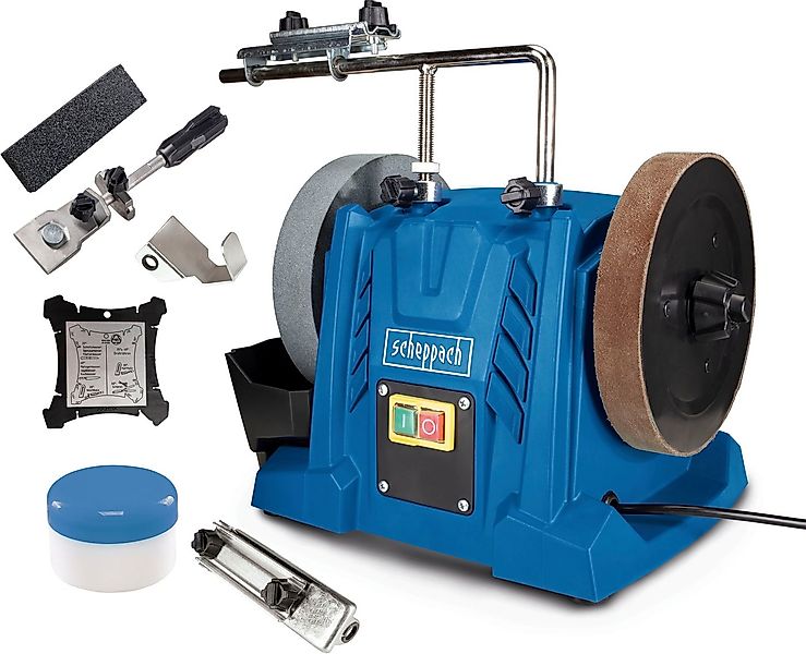 Scheppach Nass-Trockenschleifer TIGER 5000S, 150W, 200mm Korund, 120min-1, günstig online kaufen