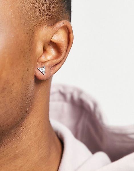 Icon Brand – Silberne Pfeil-Ohrringe günstig online kaufen