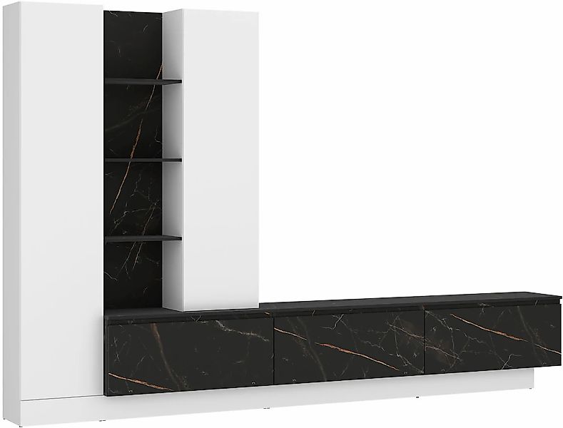 INOSIGN Wohnwand "Modesto" Breite ca. 295cm günstig online kaufen