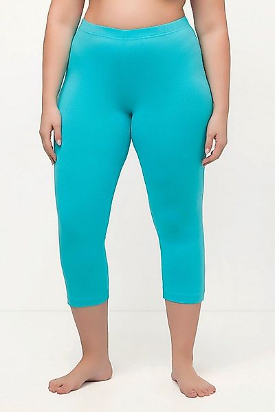 Ulla Popken Funktionshose Caprihose 7/8-Länge Elastikbund günstig online kaufen