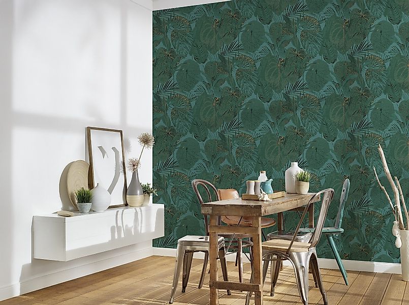 living walls Vliestapete Famous Garden Natur-Tapete günstig online kaufen