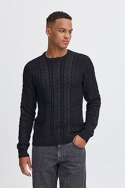 Blend Strickpullover BHBasim Klassischer Grobstrickpullover mit Zopfmuster günstig online kaufen