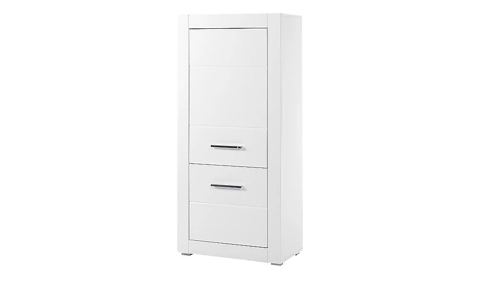 Highboard  Bristol ¦ weiß ¦ Maße (cm): B: 65 H: 142 T: 35.0 Kommoden & Side günstig online kaufen