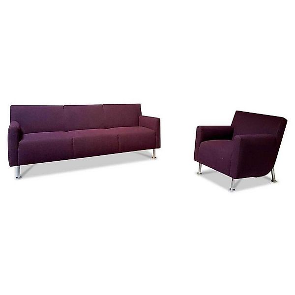 Leolux Ecksofa Polstergruppe Rooby Stoff 4 83290 Villa 90 Violett mit Sesse günstig online kaufen