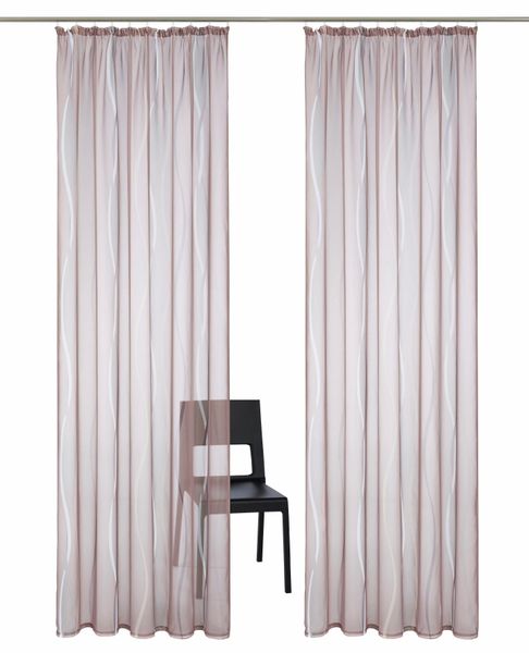 my home Gardine "Dimona" Kräuselband 2 Stk. tlg. 2er-Set, Bestseller, Polye günstig online kaufen