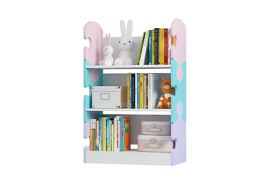 radelldar Kinderregal Bücherregal Kinder Tonie Regal mit Ablage, Spielzeug günstig online kaufen