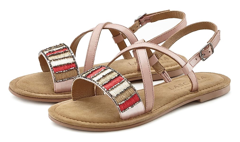 LASCANA Sommerschuh Sandale Sandalette, Sommerschuh aus günstig online kaufen