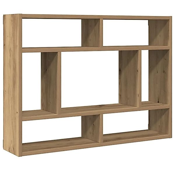 vidaXL Wandregal Artisan-Eiche 75x16x55 cm Holzwerkstoff 862046 günstig online kaufen