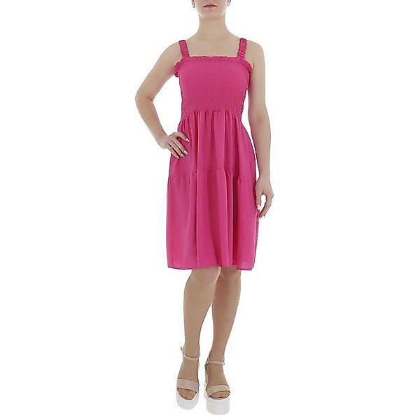 Ital-Design Sommerkleid Damen Freizeit (85941313) Volants günstig online kaufen