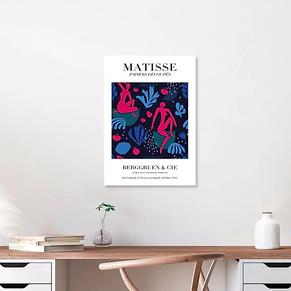 Poster / Leinwandbild - Matisse – Frauen In Pink günstig online kaufen