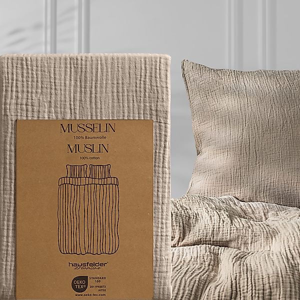 Hausfelder Bettwäsche Musselin 4er Set, 2 günstig online kaufen