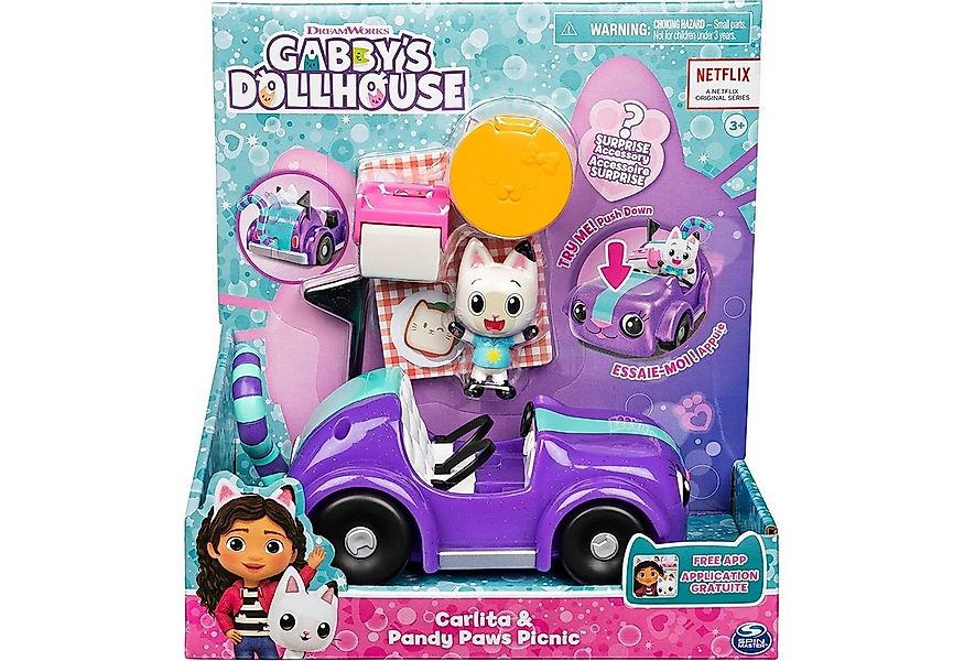 Spin Master Spielzeug-Auto 6062145 Gabby’s Dollhouse, Carlita-Spielzeugauto günstig online kaufen
