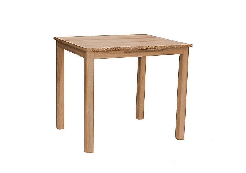 Woodroom Esstisch Kota (Hevea Massivholz, lackiert), Esszimmer Tisch massiv günstig online kaufen