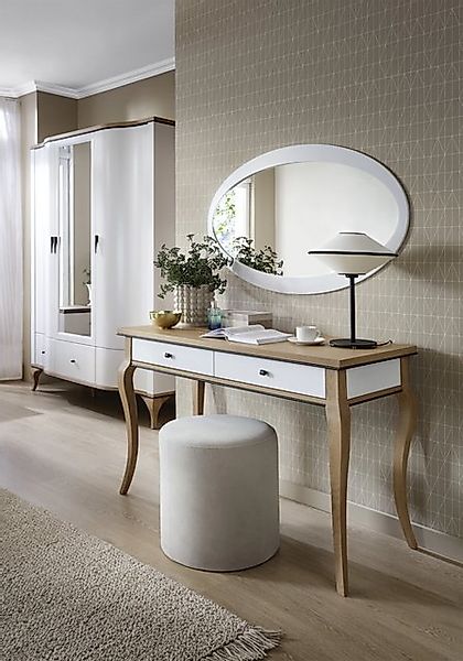 JVmoebel Kleiderschrank Schlafzimmer Set Kleiderschrank + Schminktisch Spie günstig online kaufen