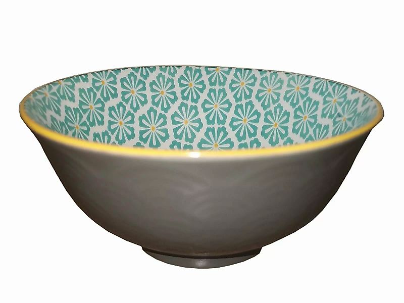 KitchenCraft Schüsseln, Schalen & Platten Bowl Grey Arched Pattern 15,7 cm günstig online kaufen