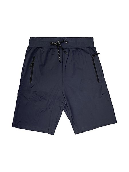 Max Men Sweatshorts elastischer Bund Kordelzug bequeme Kurze Jogging Shorts günstig online kaufen