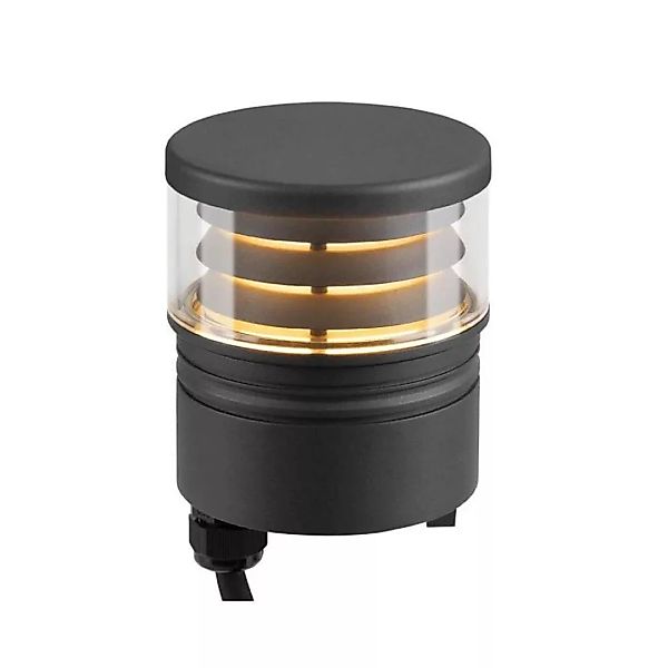 LED Leuchtenkopf M-Pol S in Anthrazit 11W 155lm IP65 günstig online kaufen