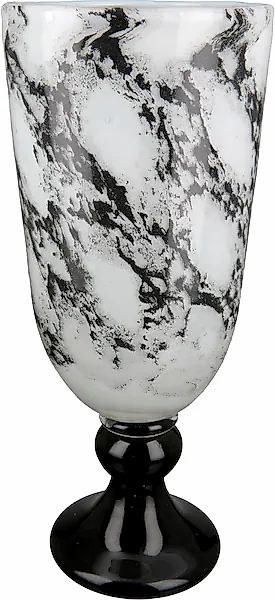 Casablanca by Gilde Tischvase »Pokal Vase Trophy, mit Marmorfinish« dekorat günstig online kaufen