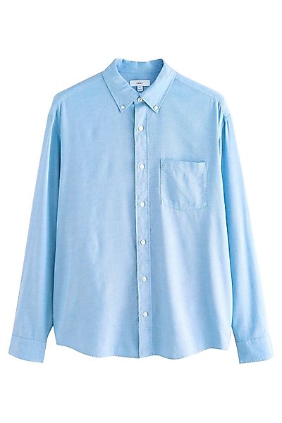 Next Langarmhemd Leichtes, langärmeliges Oxford-Hemd (1-tlg) günstig online kaufen