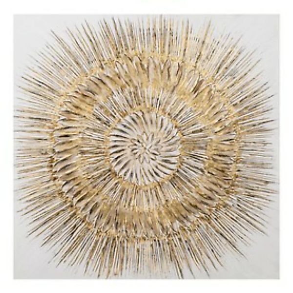 Mandala-Bild 'Goldzauber' 100x100 cm günstig online kaufen