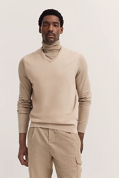 bugatti Pullunder "Regular Fit" mit V-Ausschnitt aus Baumwolle-Kaschmir günstig online kaufen