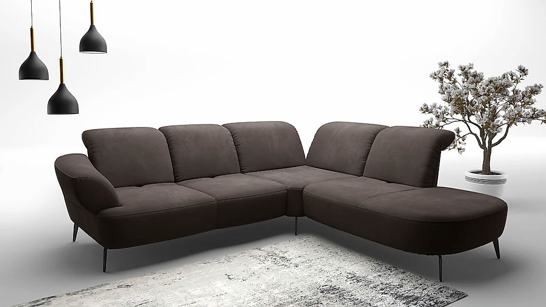 sit&more Ecksofa "Dance, L-Form, inkl. Sitztiefenverstellung" inkl. Click&S günstig online kaufen