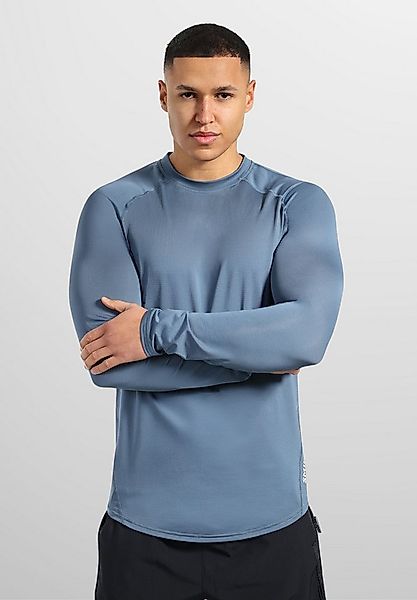 Smilodox Longsleeve Powerfit, Slim Fit Atmungsaktives Langarmshirt Schnellt günstig online kaufen