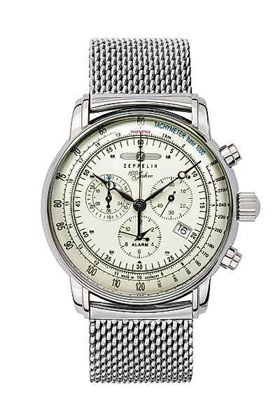 ZEPPELIN Chronograph 100 Jahre 8680M-3, Quarzuhr, günstig online kaufen