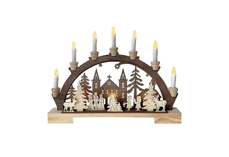 HTI-Living Schwibbogen Schwibbogen Sternsinger vor der Kirche (1-tlg), Lich günstig online kaufen