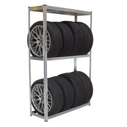TRUTZHOLM Steckregal Reifenregal für 8 Räder günstig online kaufen