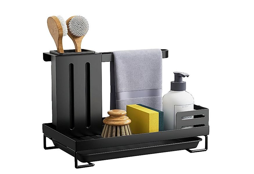 SURFOU Küchenorganizer-Set Spülbecken Küchen Organizer mit Abflusspfanne Ut günstig online kaufen