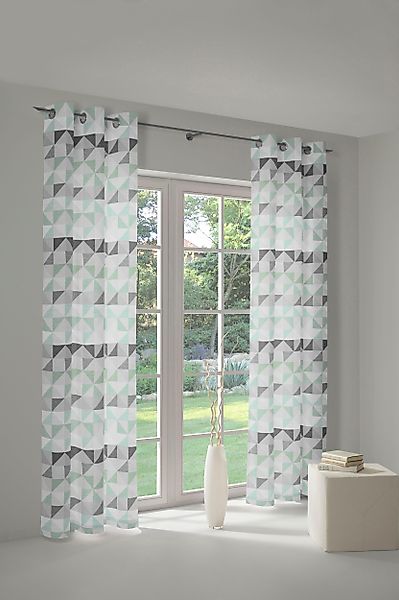 Wirth Vorhang "Berlare" Ösen 1 Stk. tlg. günstig online kaufen