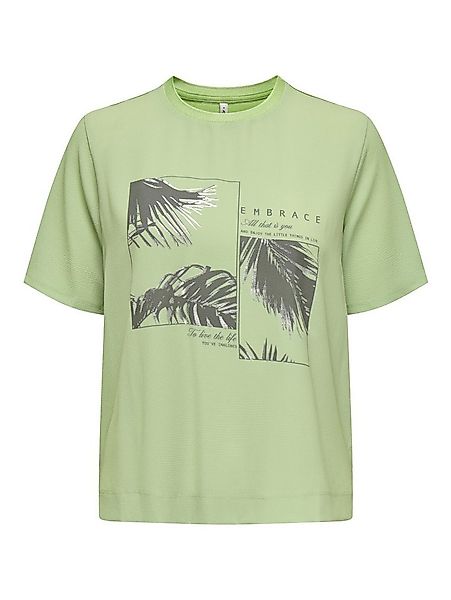 ONLY Kurzarmshirt ONLNEWFLORA S/S ART O-NECK TOP BOX JRS günstig online kaufen