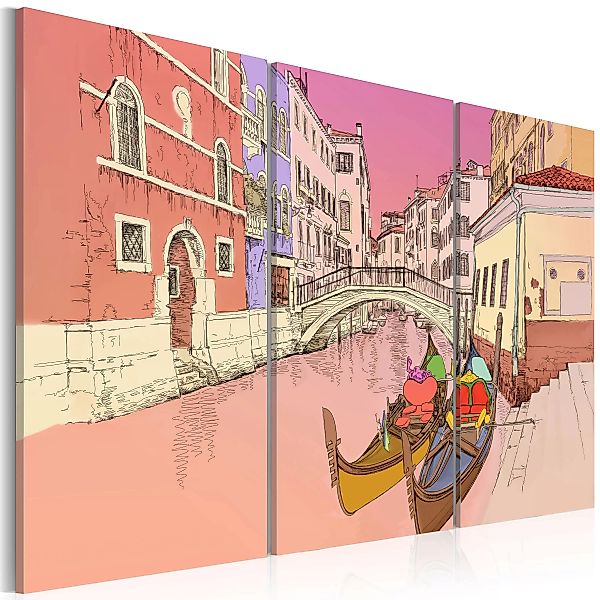 Wandbild - Romantic gondolas günstig online kaufen