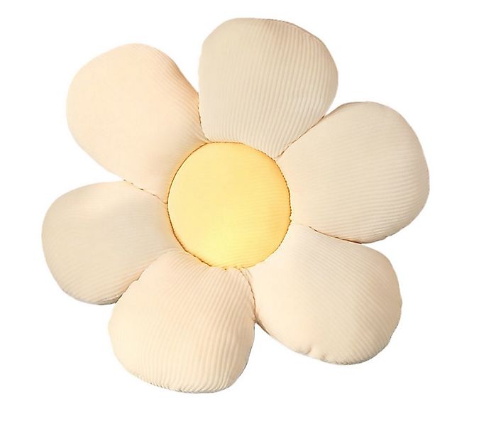 FOUORTUNATE-BEE Stuhlkissen Süßes Blütenkissen in Gänseblümchenform, weiche günstig online kaufen