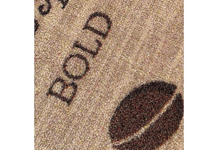 Carpetia Teppich Küchenläufer COFFEE cafe cappucino beige-braun Küchenteppi günstig online kaufen