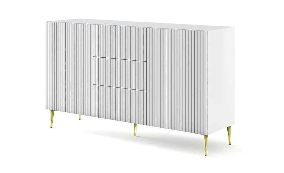 Sideboard   ¦ weiß ¦ Maße (cm): B: 150 H: 87 Kommoden & Sideboards > Sidebo günstig online kaufen