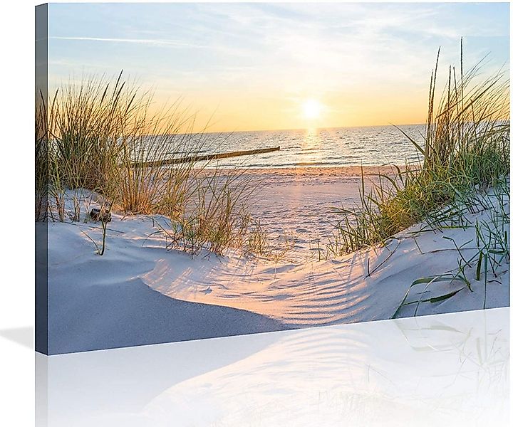 Visario Bild Bild auf Leinwand fertig gerahmt und sofort aufhängbar 120 x 8 günstig online kaufen