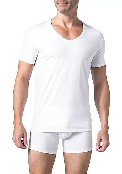 DEREK ROSE Pima Cotton V-Shirt 8025/JACK001WHI günstig online kaufen